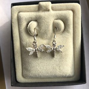 Diamond “dragonfly” earrings